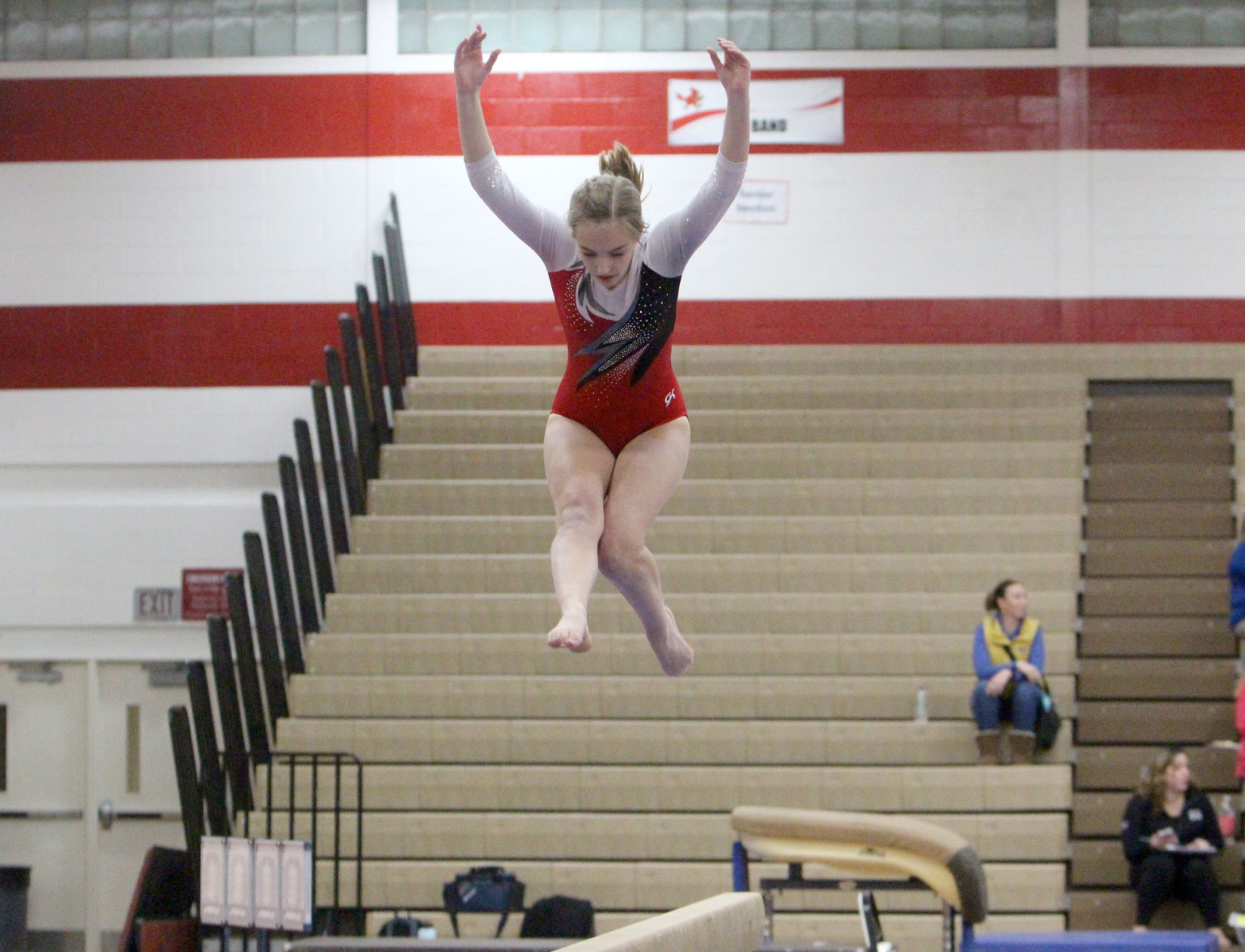 Big Rivers Conference Gymnastics Triangular at Chippewa Falls 12-12-19